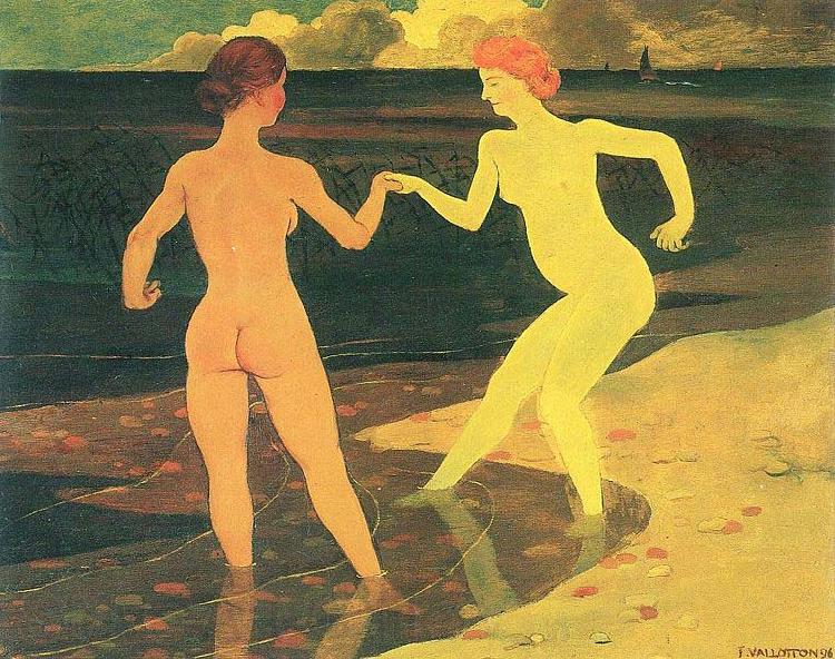 Felix Vallotton The Mistress and the Servant, Germany oil painting art